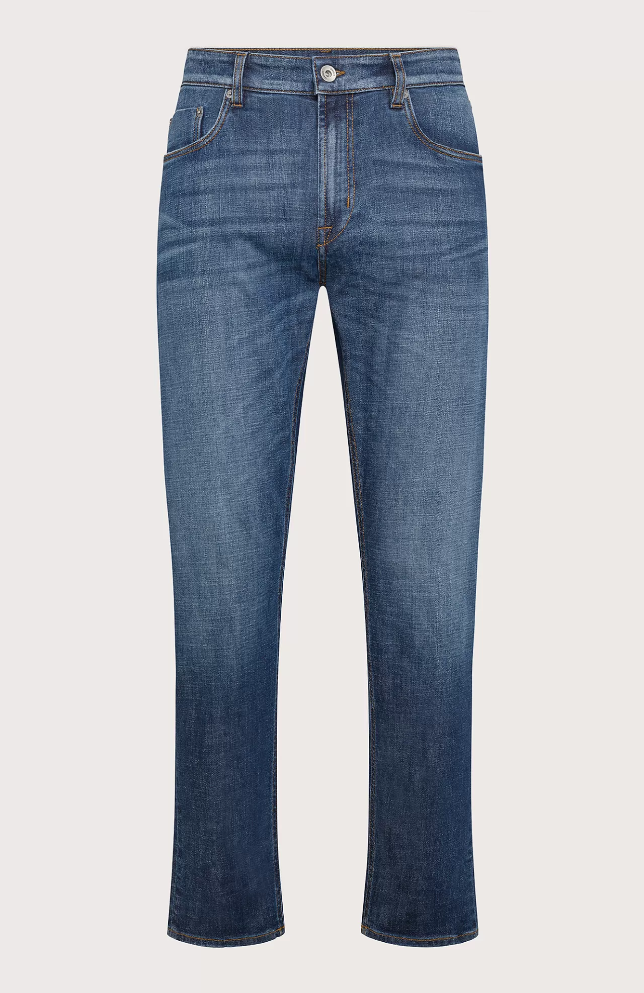 Uomo Seventy Venezia Pantaloni^Jeans Denim Effetto Vintage