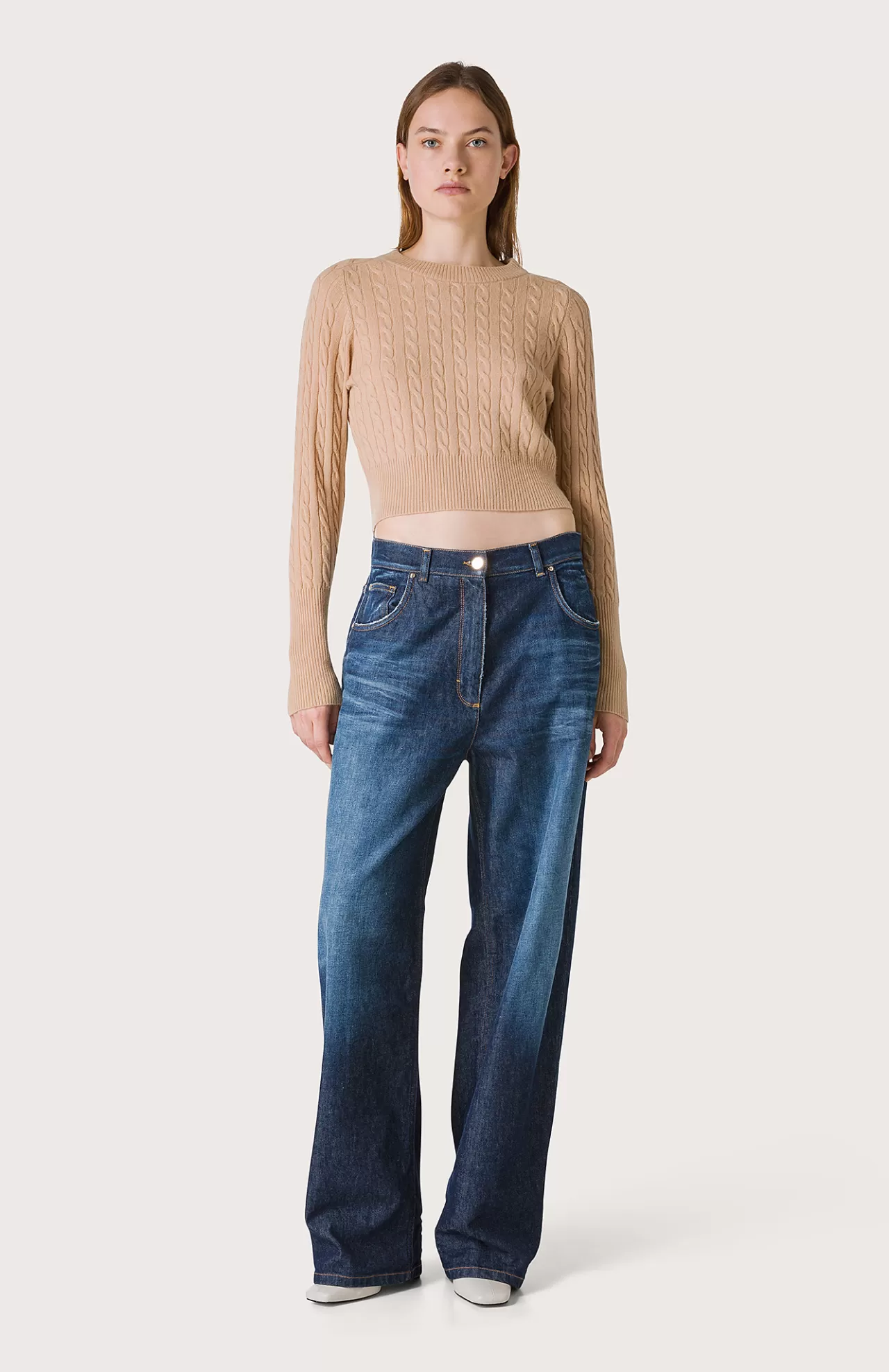 Donna Seventy Venezia Maglieria^Maglia A Taglio Corto
