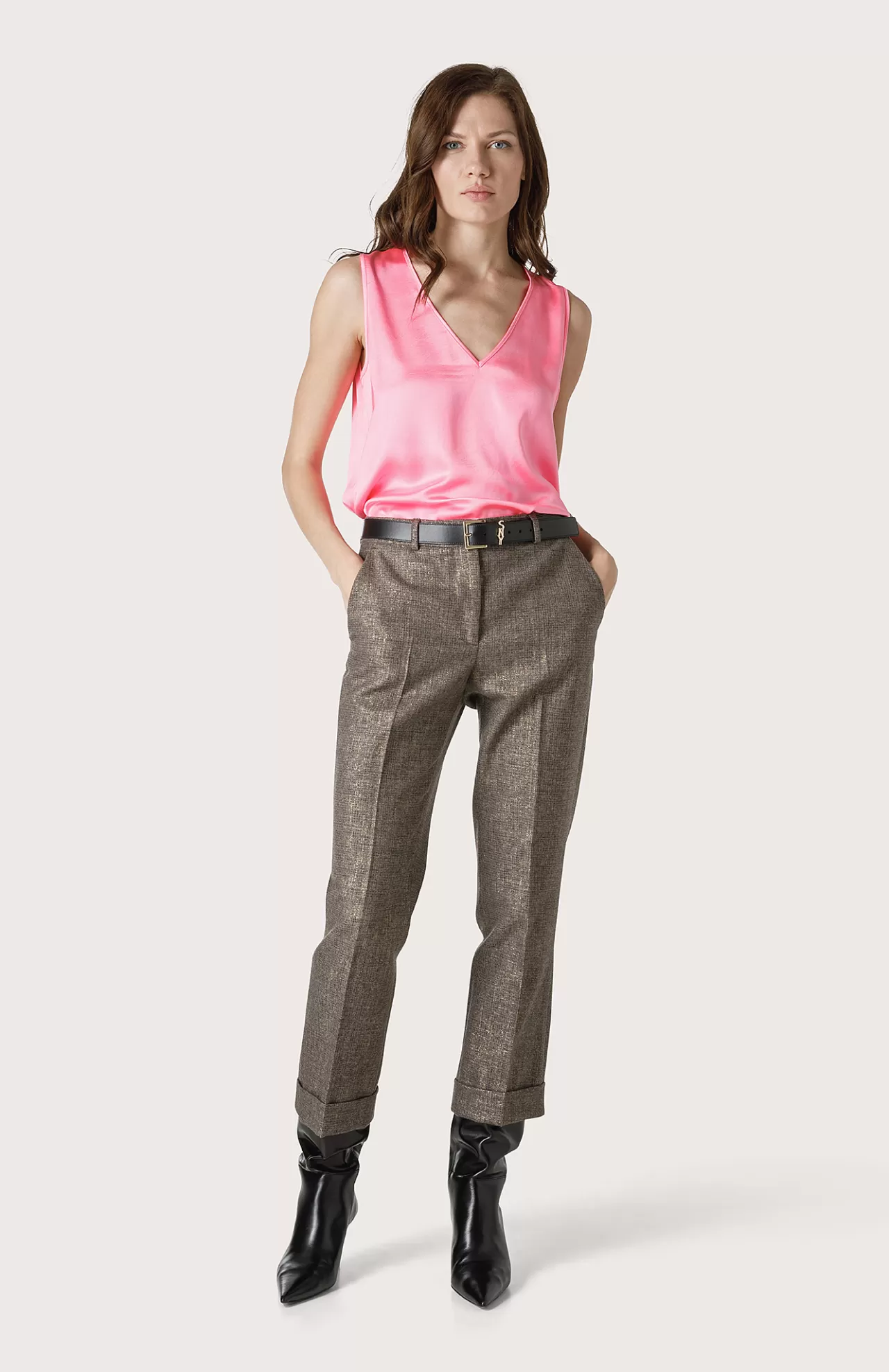 Donna Seventy Venezia Pantaloni^Pantalone Chino In Flanella