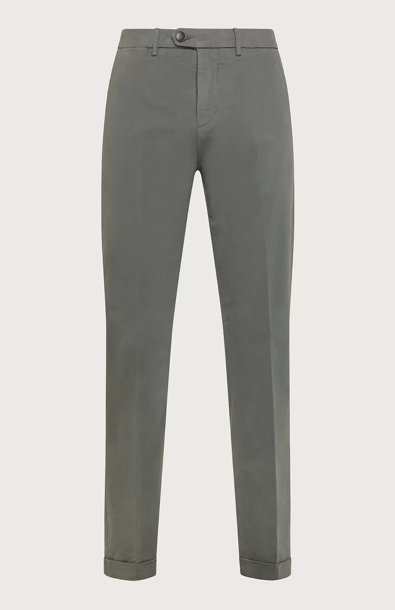 Uomo Seventy Venezia Pantaloni^Pantalone Chino In Gabardina Smerigliata